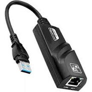 Ethernet Adaptador USB a RJ45 (USB 2.0 en 2300 cup y USB 3.0 en 3700 cup) Nuevos. - Img 43216806