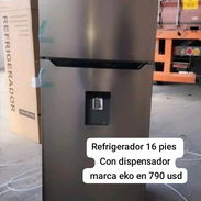 Refrigerador 16 pies Con dispensador marca eko - Img 57706814
