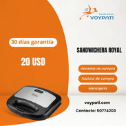 SANDWICHERA/TOSTADORA ROYAL - Img 56399143