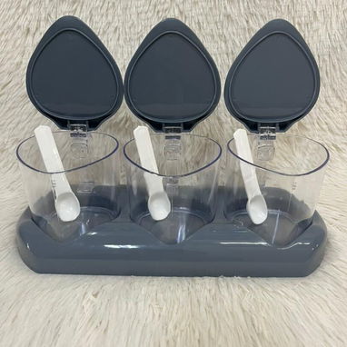Set de 3 envases para especias con cucharitas - Img 123624299