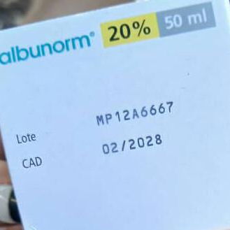 Albúmina humana 50ml 25mil/// gencitabina 0.2g 80usd - Img 125774169