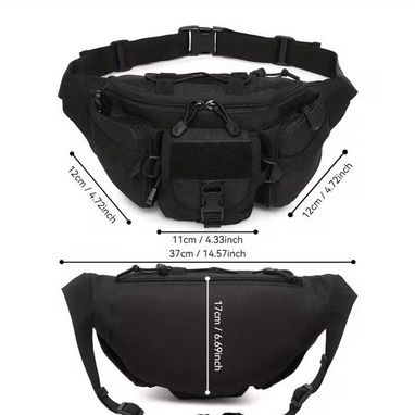 Riñonera Táctica Militar Outdoor Pro | videojuegoshabana.com - Img 122484965