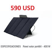 ***** Panel solar portátil 400W Ecoflow precio 590 USD ***** - Img 55535815