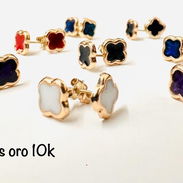 Variedad de aretes de oro 10k originales calidad garantizada - Img 55634633