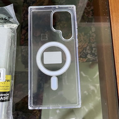 Forro transparente MagSafe anti caídas para Samsung del S20 al S24 ultra - Img 67429734