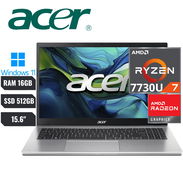 📛 SELLADA 📛 Laptop Acer Aspire GO, 15.6FHD, Ryzen 7 7730, Radeon, 16GB RAM, 512SSD, Bateria 12H 😱 - Img 55798860