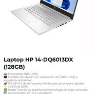 Laptop HP 14 -DQ6013DX‼️ - Img 57440414