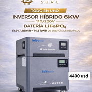 Sistema todo en uno Infinisolar 6kw con 15kw, laisla 💯 - Img 57939855