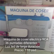 Máquina de coser eléctrica RCA - Img 46065099