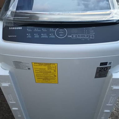 Lavadora 9 kg Samsung Automática Inverter $325 USD Transporte incluido en La Habana Factura y garantía - Img 120218549