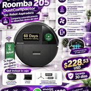 iRobot Roomba 205 DustCompactor Vac Robot Aspiradora – Compacta automáticamente los desechos dentro del robot, Garantía - Img 57675347