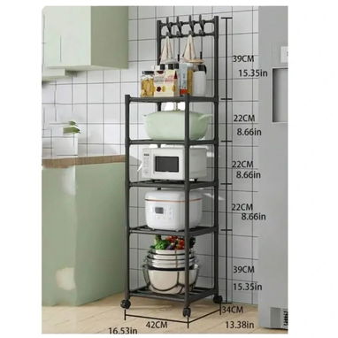 Estante para cocina, metálicos, de 5 pisos, TH 26 - Img 123463966