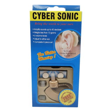 Cyber Sonic Audífonos para personas sordas con problemas auditivos - Img 121974039