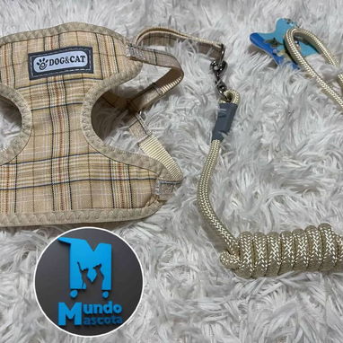Pechera con correa talla S para mascotas - Img 112254112