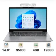 Laptop Lenovo IdeaPad 1 14.0'' Intel Celeron N5000 4GB RAM 128GB eMMC Almacenamiento - Gris ( Nuevo ) ⚡ Procesador Intel - Img 57754983