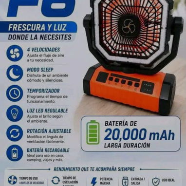 Ventilador recargable modelo F6 - Img 125415886