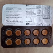 Dimenhidrinato 50 MG ( Gravinol ) - Img 58241148