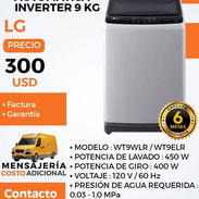 LAVADORA AUTOMÁTICA INVERTER 9KG LG - Img 55620437