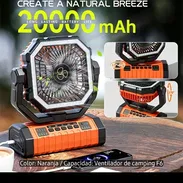 Ventilador recargable 20000mAh (MENSAJERIA) - Img 57220649