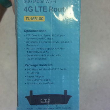 Router TP-Link TL-MR100 4G LTE 300M CON SIM 0km sellado caja garantia varios modelos al whatsa. 54741004 - Img 112178421
