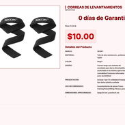CORREAS DE LEVANTAMIENTOS . - Img 57729207
