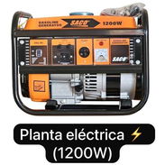 🌵 planta eléctrica de gasolina marca `   Encendido  manual  ➡️ 1200 w en  320 usd   ➡️ 110 volt Incluye ⛽gasolina p - Img 56933747