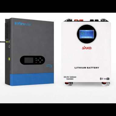 Kit de inversores, baterías, paneles, bases para paneles y montadores e intaladores! - Img 124253211