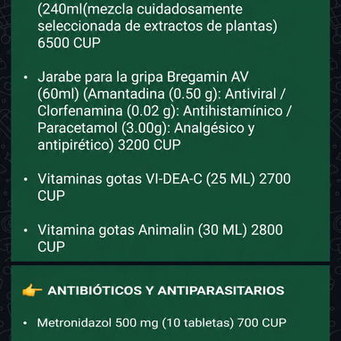 Paracetamol suspensión sabor cereza - Img 123129491