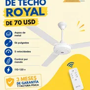 Ventilador de techo Royal - Img 57819094