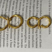 Prendas de oro 10 k originales, preciosos anillos de compromiso - Img 45421217