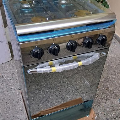 Cocina 4 hornillas y de gas con Horno Milexus Magneto, Tapa de Cristal , Acero Inoxidable Precio $250 USD Transporte inc - Img 124540992
