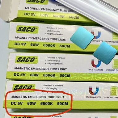 Lámparas LED recargables !!! 50cm - 60 Watt - 6500K !!! - Img 120096799