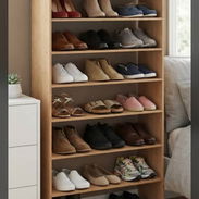 🔆MODELO 5️⃣☝️ 🚨Zapatera de Madera de 8 niveles ✅Medidas : ancho 62 cm Profundidad,A 33 usd - Img 57703047