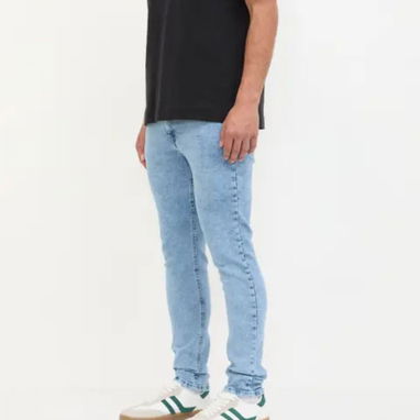 Pantalón jean skinny elastizado para hombre (Cuidado con el perro) - Img 113215715