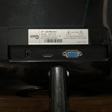 Monitor SMI 27" Full HD 60Hz. - 3/3