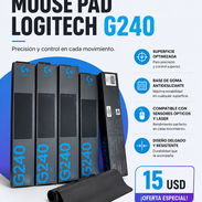 Mouse Pad Logitech G240 Original | Superficie de Tela | Base Antideslizante | Nuevo | 15 USD - Img 56298931