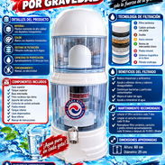 FILTRO PURIFICADOR DE AGUA POR GRAVEDAD, ENTREGA DE FACTURA PARA SU GARANTÍA. VARIEDAD DE ARTÍCULOS PARA EL HOGAR - Img 57769024
