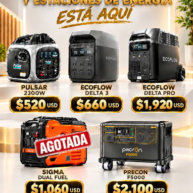 De todo un poco en Ecoflow y Plantas eléctricas - 2/2