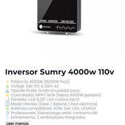 Inversor Sumry 4000w 110v - Img 56005855