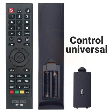 Control Remoto Universal para televisor y cajita digital. Modelo KT1440 🔶 $7 - 2/2