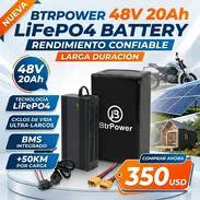 🔅Batería LiFePO4 de 48V 20AH - Img 55675989