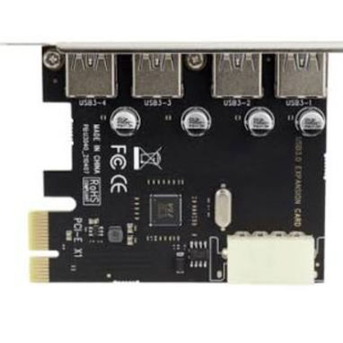 Tarjeta de expansión de 4 puertos USB 3.0, PCIexp alta velocidad con alimentación de la fuente. MOLEX. - Img 125247739