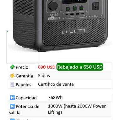 ✨️VENTA DE ESTACIONES DE ENERGÍA(tengo más)✨️ - 8/8
