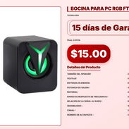 BOCINA PARA PC RGB FT-25-1 VPT#-0034 - Img 56303618
