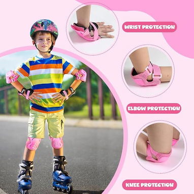 - Set de proteccion para deportes 6 piezas. TALLA M - 5/6