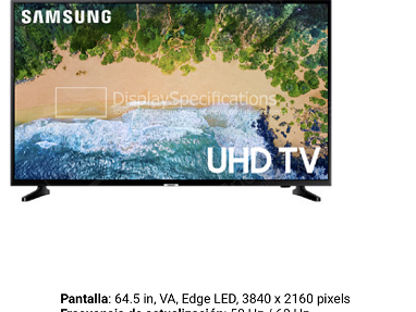 Vendo TV Samsung 65 pulgadas - Img main-image
