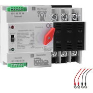 Interruptor de Transferencia Automática/Manual de 100 Amperios AC110V 3P 50/60Hz, 3POLOS 100A Mini ATS Solar Auto Interr - Img 55879026