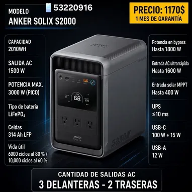 🌞‼️INVERSORES, ESTACIONES, PANELES SOLARES: 225W, 450W, 550W, 620W |Cable, conectores mc4 y más.. - 8/15