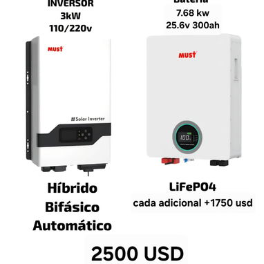 Kit solar para el hogar o negocio estamos en la Habana contactar al 53492054 - Img 119784690
