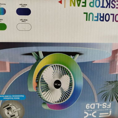 Ventilador lámpara recargable - Img 118630243